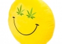 Cannabis emoji párna